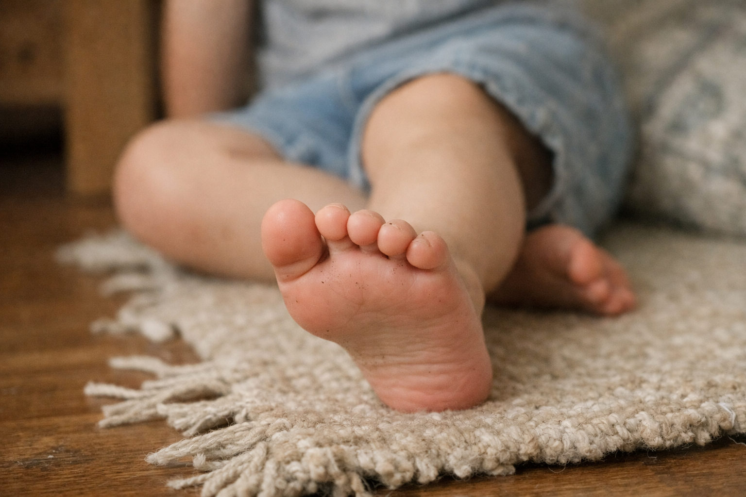 Ako sa vyv�ja detsk� noha od 0 do 3 rokov